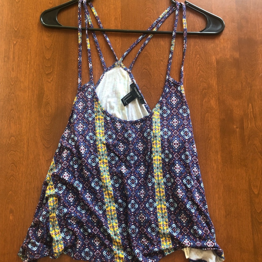 Patterned Tank Top